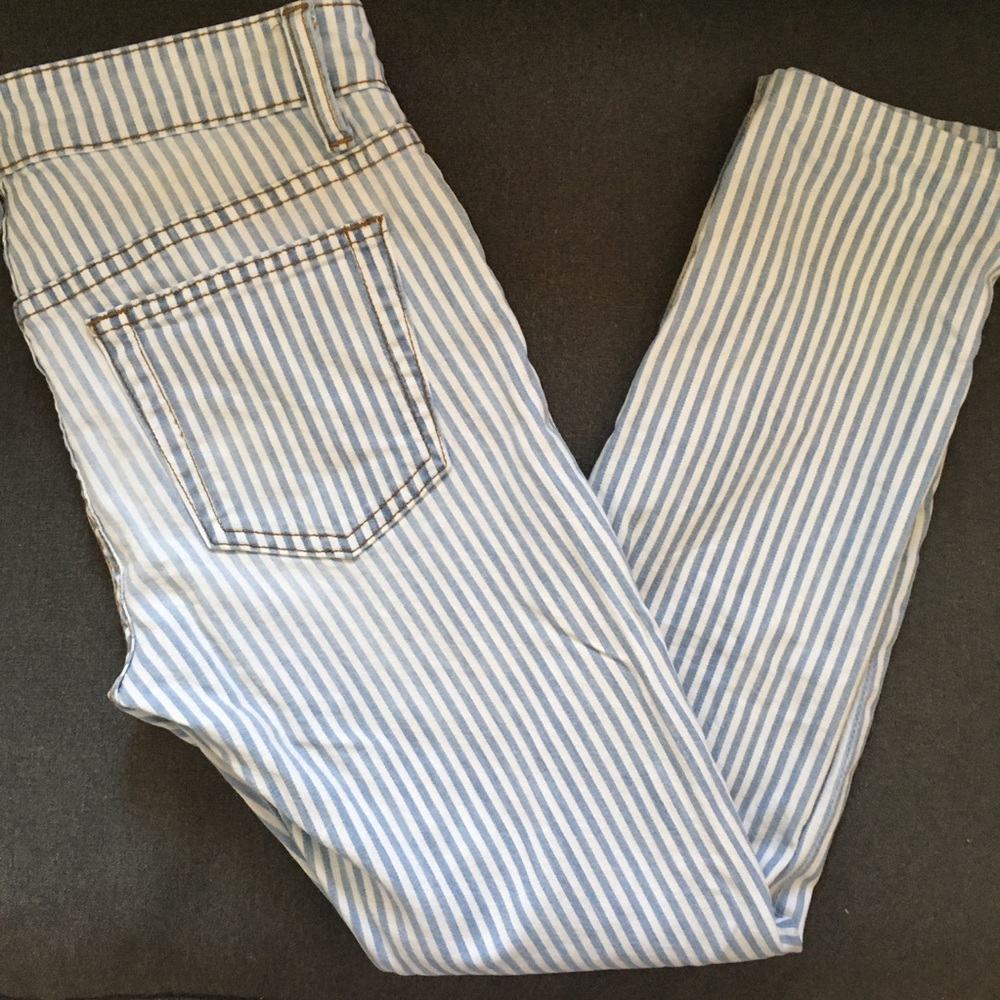 Joe’s Jeans | Striped Skinny Jeans - Picture 1 of 9